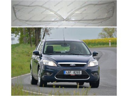 Headlight Lens Covers for Ford Focus MK2 (2008-2012)
