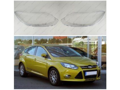 Headlight Lens Covers for Ford Focus MK3 (2011-2014)