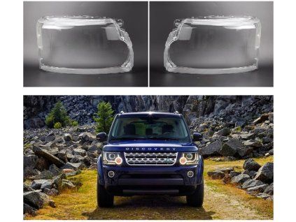 Headlight Lens Covers for Land Rover Discovery LR4 (2013-2016) Facelift