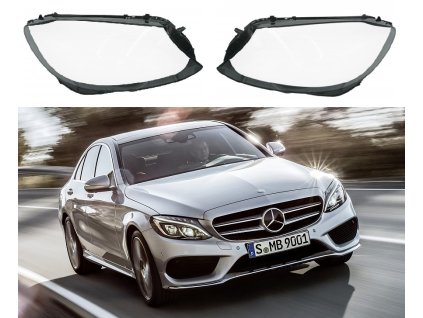Headlight Covers for Mercedes Benz C W205 (2014-2017)