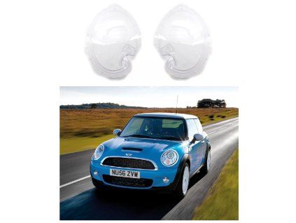 Headlight Lens Covers for Mini Cooper R56 xenon (2006-2014)