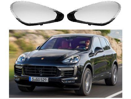 Headlight Lens Covers for Porsche Cayenne (2015-2018)