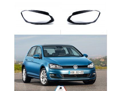 Headlight Lens Covers for Volkswagen Golf 7 (2013-2016)