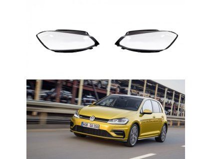 Headlight Lens Covers for Volkswagen Golf 7.5 (2017-2019) facelift