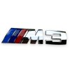 M3 logo on the trunk silver