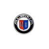BMW Alpina emblem 82 mm on hood and trunk