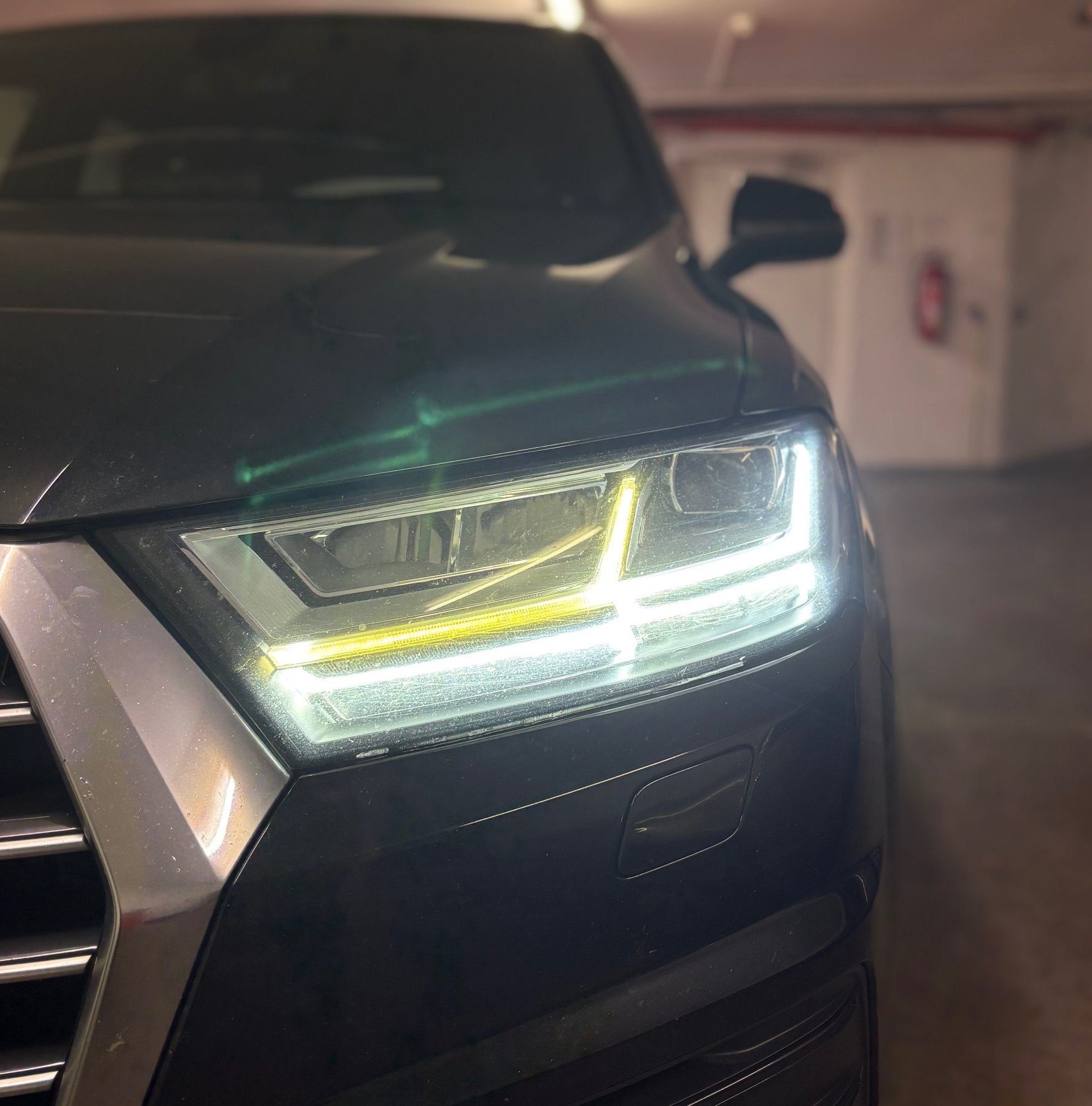 Oprava denního svícení DRL Audi Q7