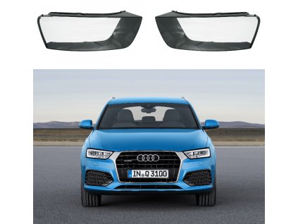 Kryty předních světel pro Audi Q3 (2015-2018) Facelift