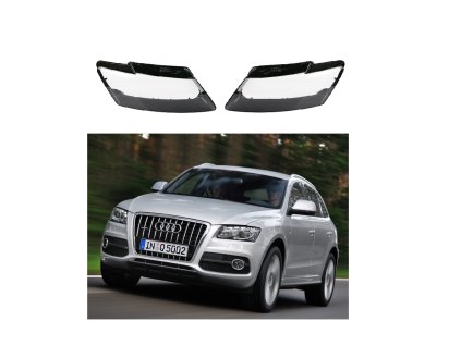 Kryty předních světel pro Audi Q5 (2009-2012)