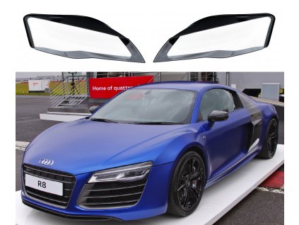 Kryty předních světel pro Audi R8 type42 (2006-2015)