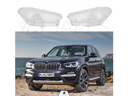 Kryty předních světel pro BMW X3 G01, X4 G02 (2018-2021)