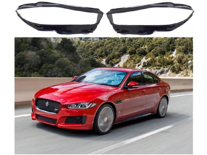 Kryty předních světel pro Jaguar XE (2017-2019) Facelift