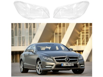 Kryty předních světel pro Mercedes Benz CLS C218 (2011-2014)
