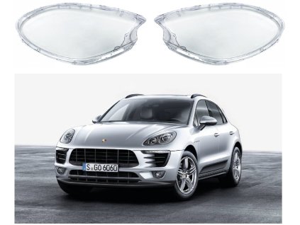 Kryty předních světel pro Porsche Macan (2016-2019)
