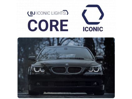 143 bj iconic lights core bmw 5 e60 e61 xenon