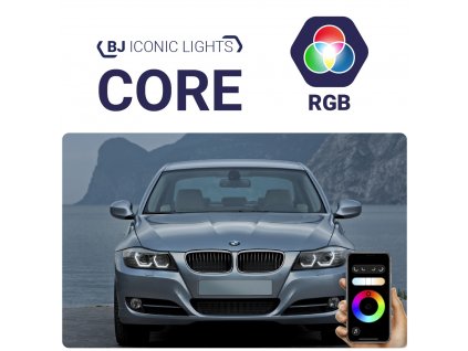 BJ Iconic Lights CORE RGB - BMW 3 E90/ E91 Facelift Halogen