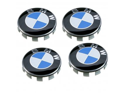 BMW středové krytky kol pokličky 60mm (sada 4ks)