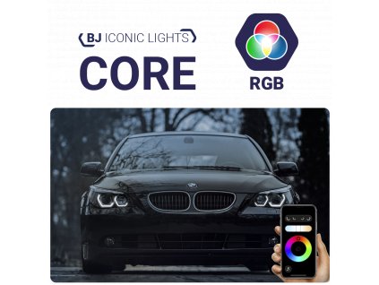 BJ Iconic Lights CORE RGB - BMW 5 E60/ E61 Facelift Xenon