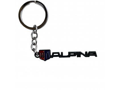 BMW Alpina klíčenka černá