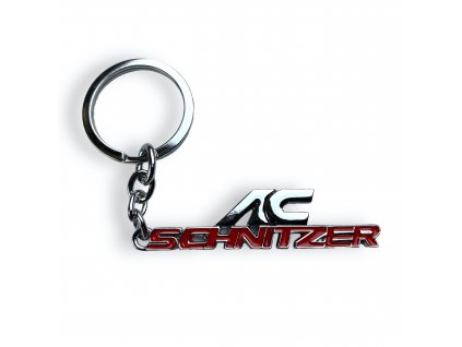 BMW AC Schnitzer červená klíčenka přívěsek