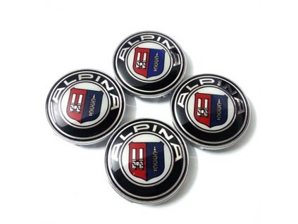 BMW Alpina sředové krytky kol pokličky 68mm (sada 4ks)
