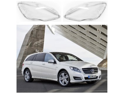 Kryty předních světel pro Mercedes-Benz třída R W251 facelift (2011-2017)