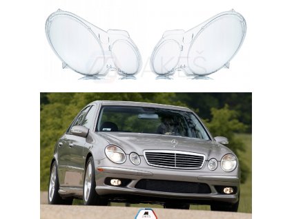 Kryty předních světel pro Mercedes-Benz W211 třída E 2002-2009
