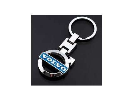 Volvo klíčenka přívěsek, stříbrná