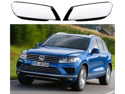 Kryty předních světel Volkswagen Touareg II 7P 2015-2018