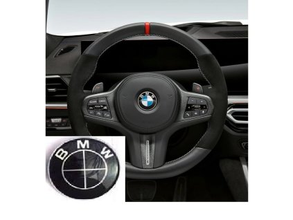 BMW černý znak na volant 45mm