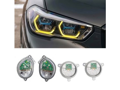 BMW X5 X6 G05 G06 F95 X5M F96 X6M DRL žluté moduly denního svícení CSL