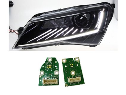 2025 09 08 10 25 24 Superb DRL module Skoda daytime running lights turn signal1