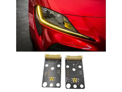 2025 09 08 11 18 49 Toyota Supra GR A90 A91 CSL yellow DRL module daytime running light