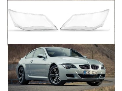 Kryty předních světel pro BMW 6 E63 E64 (2003-2007)