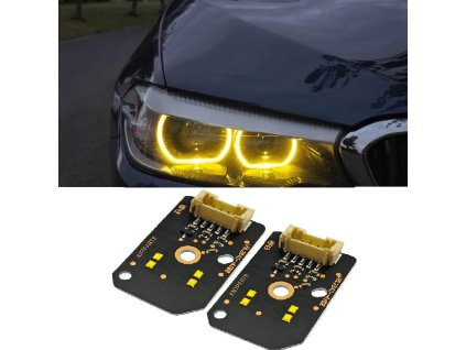 2026 01 15 10 35 02 BMW G30 G38 CSL yellow daytime running light DRL module1