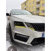 LED modul denního svícení DRL Žlutý Škoda Octavia 3 Facelift