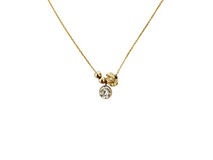 Golden Spark Textured náhrdelník