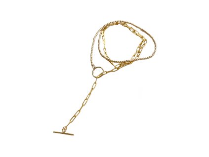 Half&Half provlékací náhrdelník