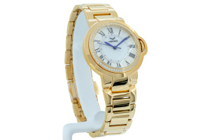  Dámské společenské Quartz hodinky Beauty YG  jsou vyrobené ze zlacené ušlechtilé nerezové oceli a zdobené krystaly SWAROVSKI (9)
