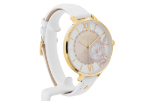  Dámské náramkové Quartz hodinky JVD, řada SUNDAY ROSE, model Sunlight Leather SUN‑E08 (9)