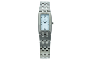  Dámské společenské Quartz hodinky DRESS titanium L047TiW vyrobené z Titania, pevného a velmi lehkého antialergického titanu
