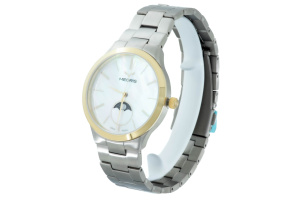 Elegantní dámské hodinky MEORIS Moonphase Titanium YG vyrobené z titania – antialergického, velmi pevného a zároveň lehkého titanu (2)