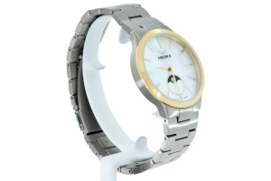  Elegantní dámské hodinky MEORIS Moonphase Titanium YG vyrobené z titania – antialergického, velmi pevného a zároveň lehkého titanu (6)