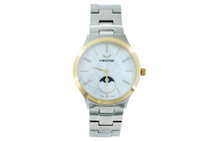  Elegantní dámské hodinky MEORIS Moonphase Titanium YG vyrobené z titania – antialergického, velmi pevného a zároveň lehkého titanu