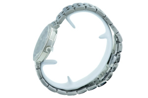  Dámské společenské Quartz hodinky MEORIS Noblesse SB z leštěné ušlechtilé nerezové oceli a zdobené krystaly SWAROVSKI (3)