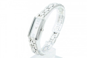  Dámské společenské Quartz hodinky PRIM z ušlechtilé nerezové oceli leštěné do vysokého lesku a zdobené krystaly SWAROVSKI (3)