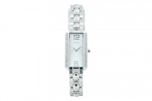  Dámské společenské Quartz hodinky PRIM z ušlechtilé nerezové oceli leštěné do vysokého lesku a zdobené krystaly SWAROVSKI