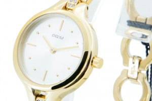  Dámské společenské Quartz hodinky PRIM vyrobené z ušlechtilé nerezové oceli leštěné do vysokého lesku a zdobené krystaly SWAROVSKI (7)