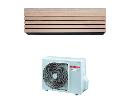 toshiba daiseikai 10 wood single split set airco 1