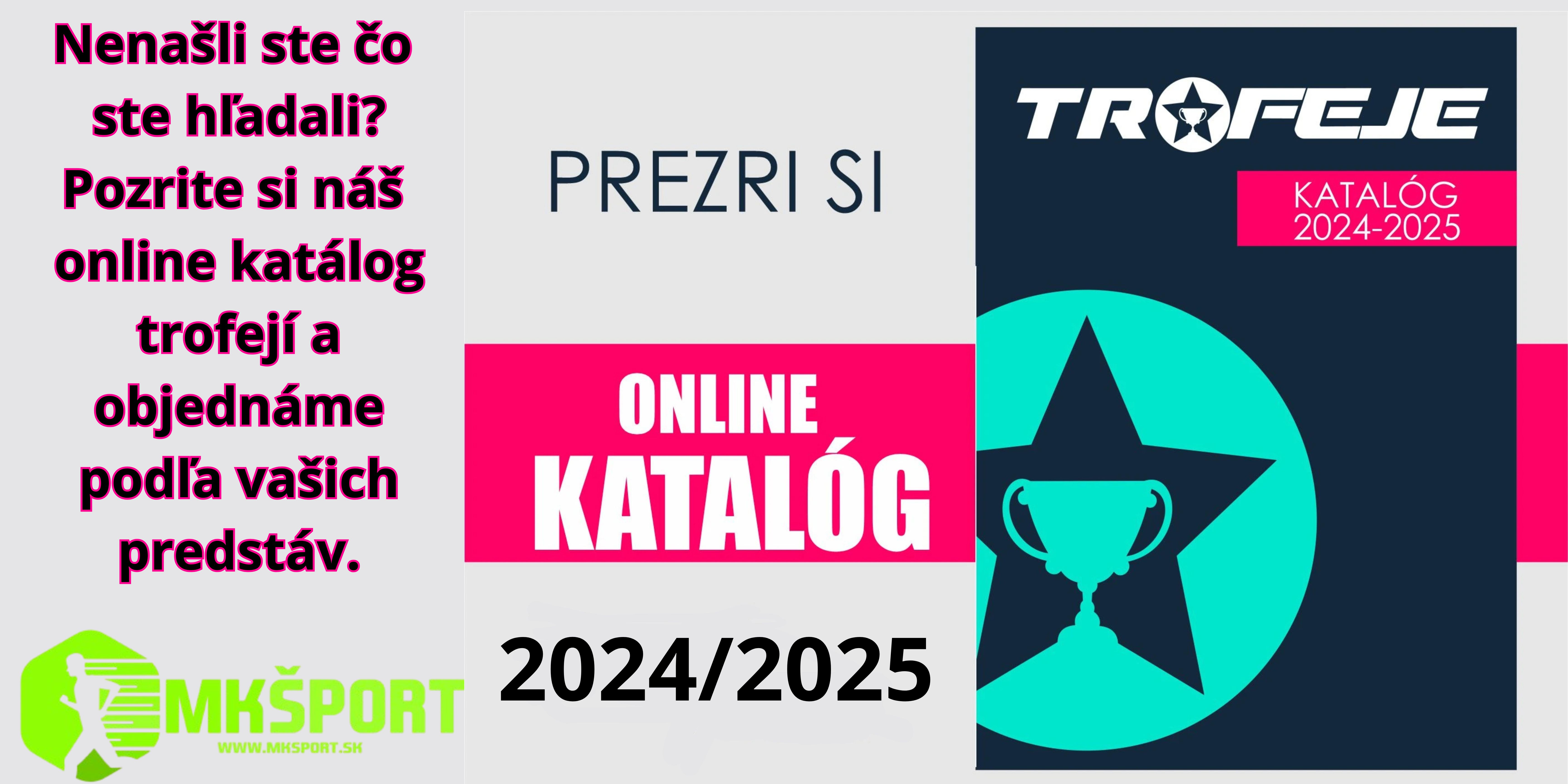Online katalóg trofeje